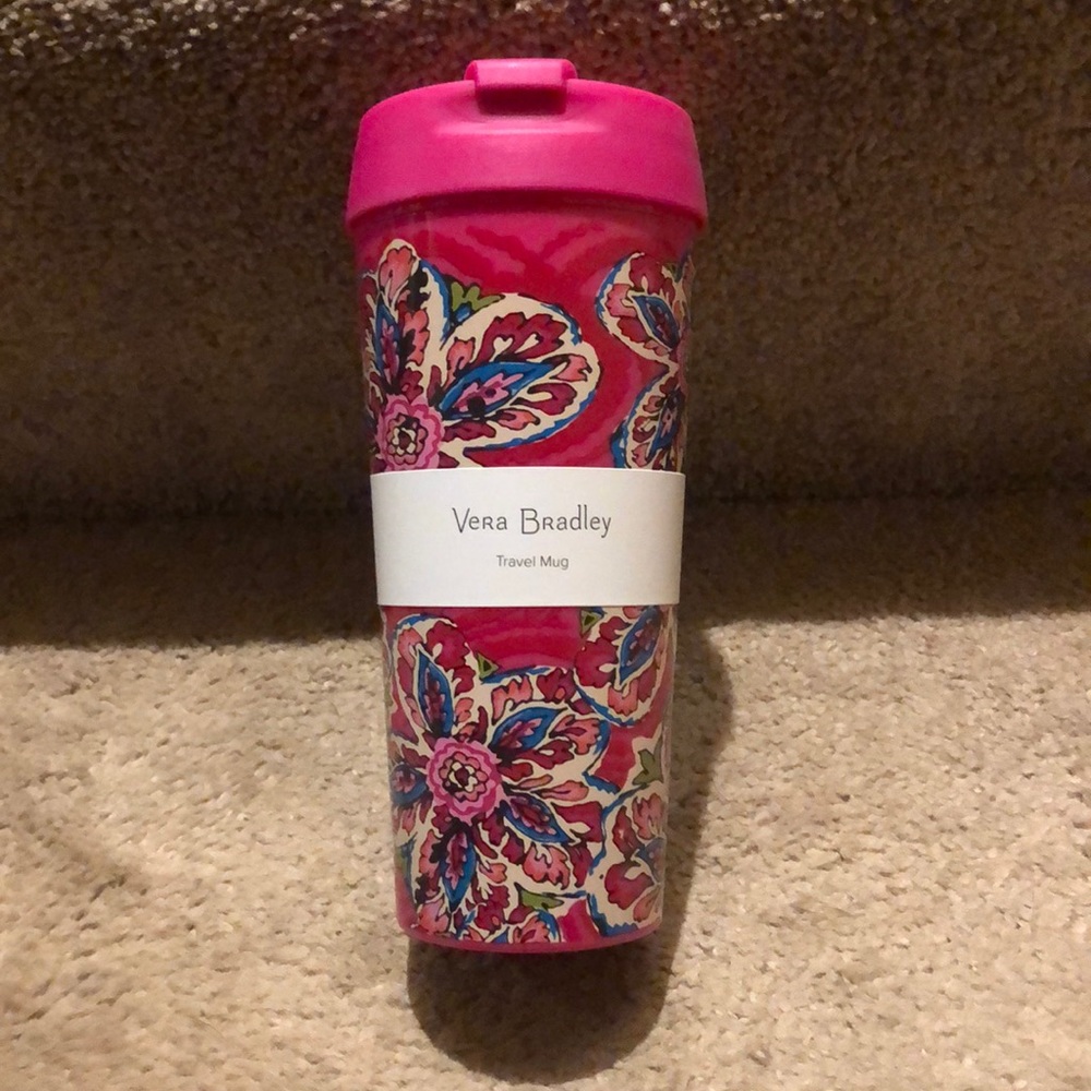 *New* Vera Bradley Travel Mug